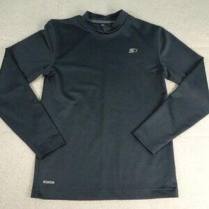Starter Dri-Star Black Base Layer Shirt Youth Sm
